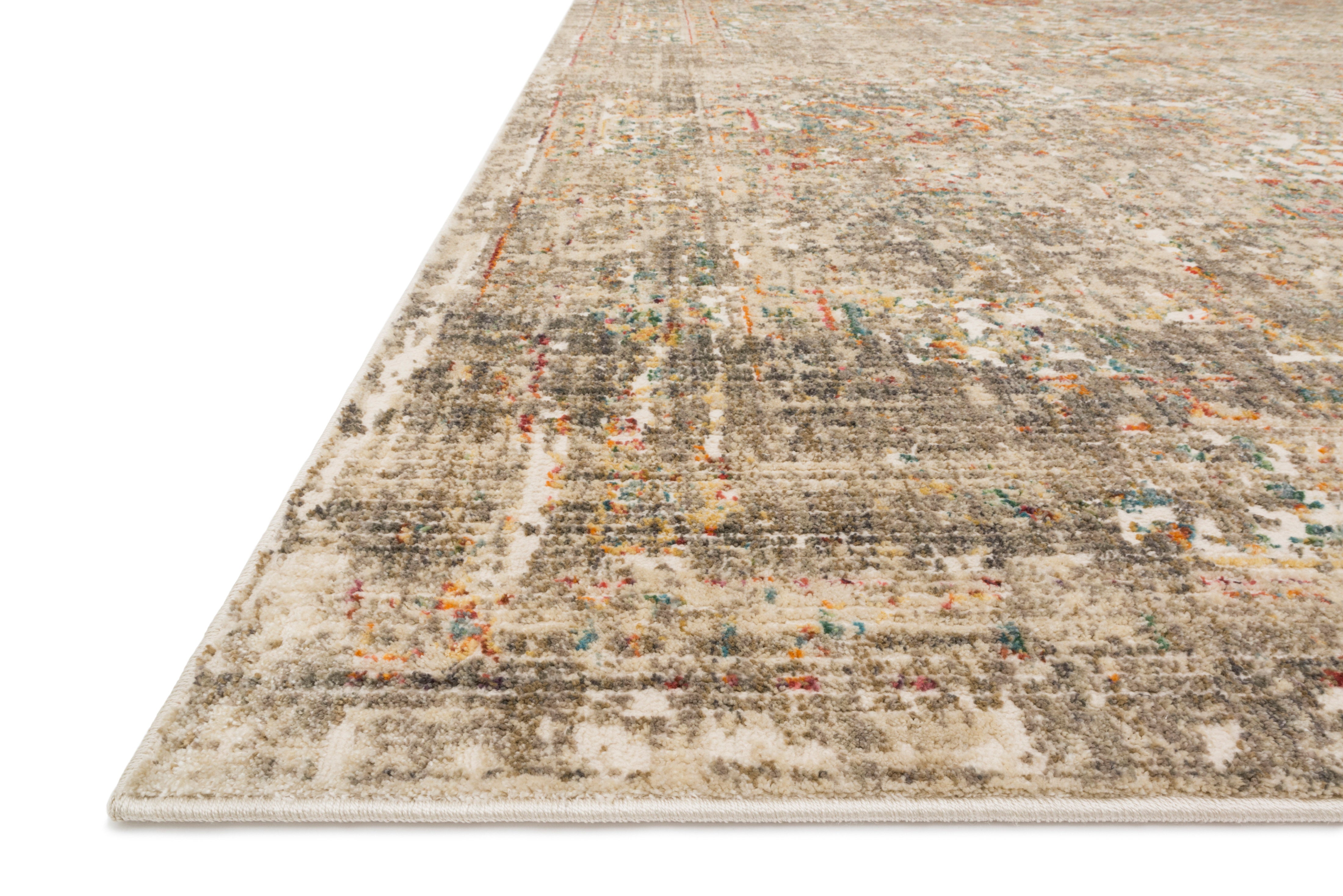 Magnolia Home By Joanna Gaines x Loloi Linnea Multi / Taupe Rug RUGS - synthetic Loloi