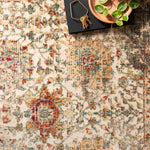 Magnolia Home By Joanna Gaines x Loloi Linnea Multi / Taupe Rug RUGS - synthetic Loloi