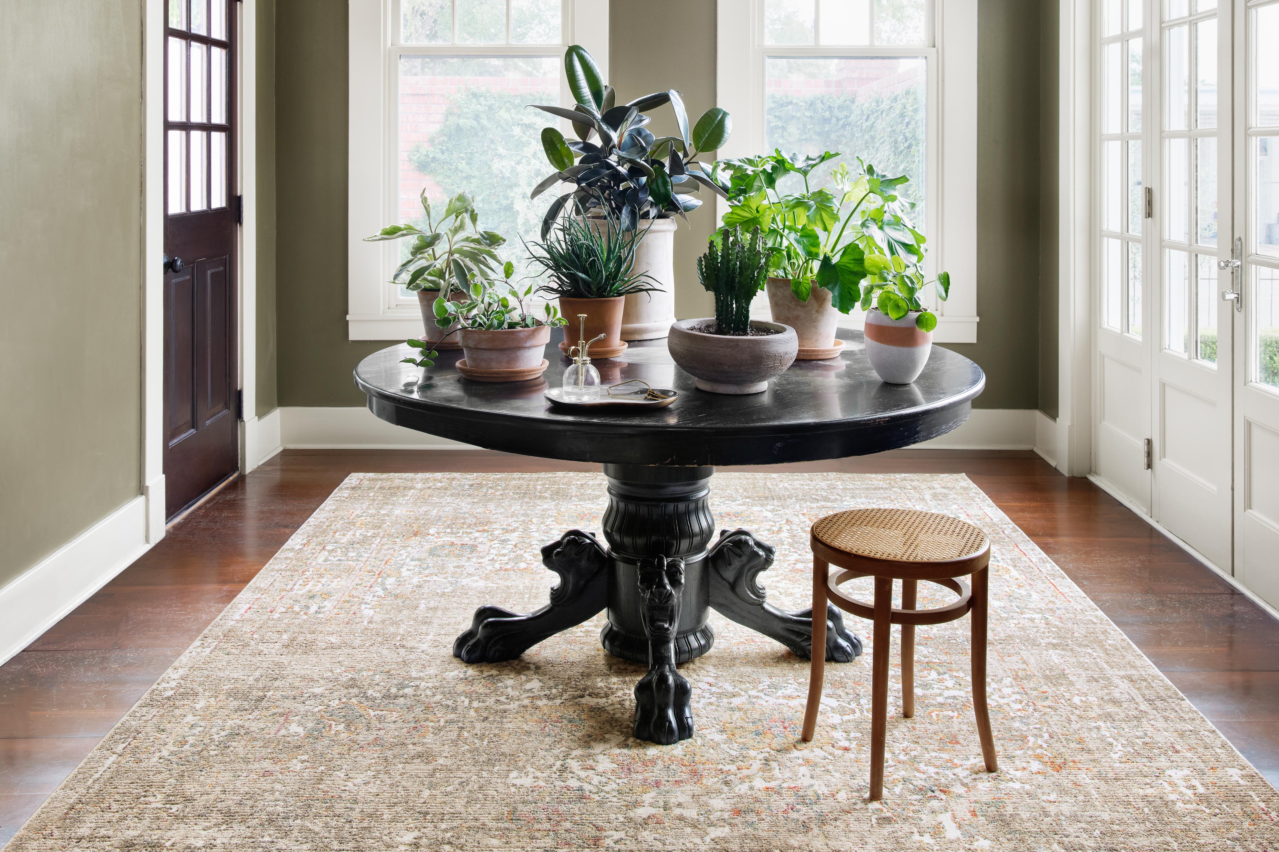 Magnolia Home By Joanna Gaines x Loloi Linnea Multi / Taupe Rug RUGS - synthetic Loloi
