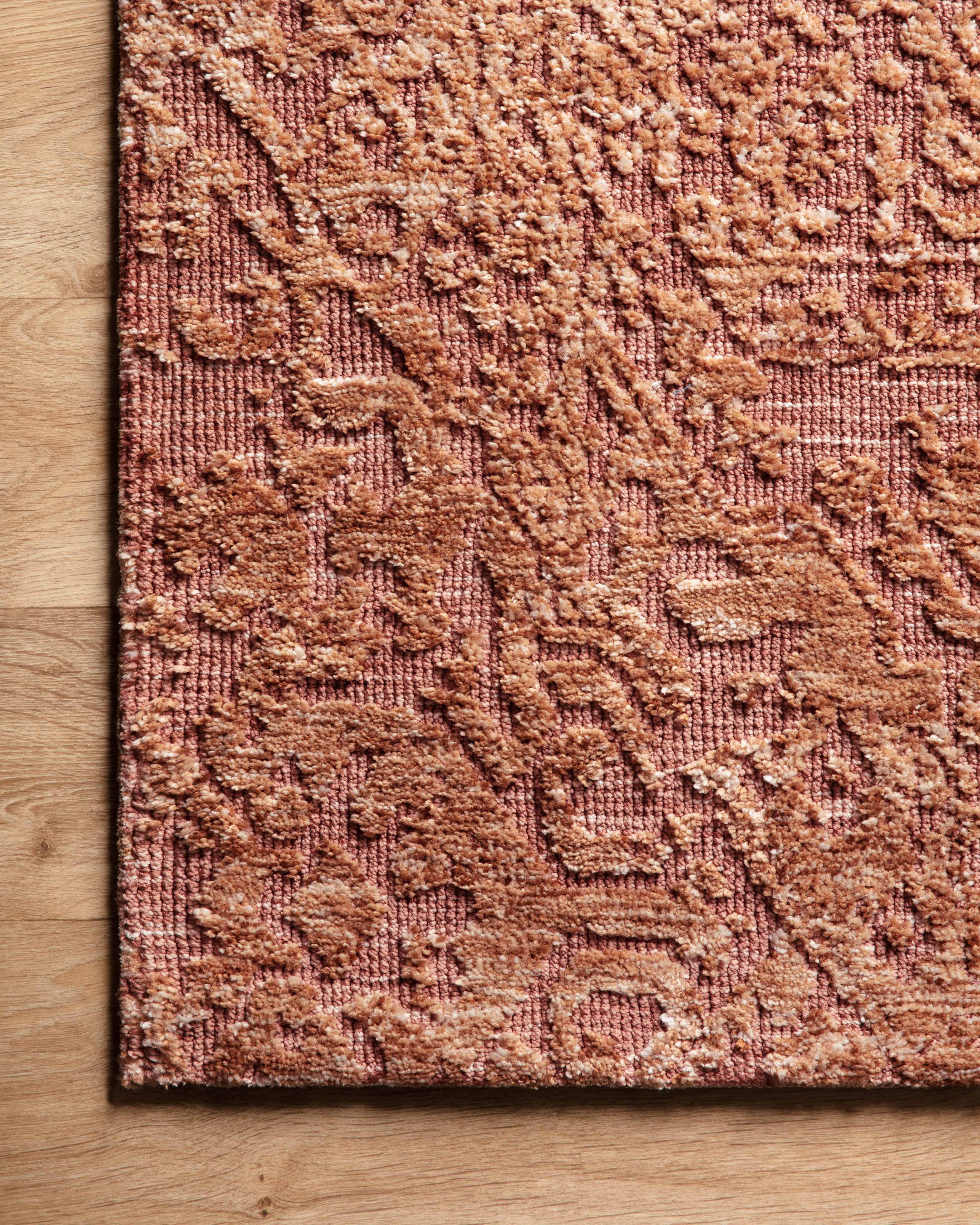 Magnolia Home By Joanna Gaines x Loloi Lindsay Pink / Coral Rug RUGS - synthetic Loloi