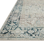 Loloi Lenna Natural / Denim Rug 2 - RUGS - patterned Loloi