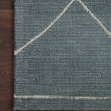 Magnolia Home By Joanna Gaines x Loloi Logan Slate / White Rug RUGS - synthetic Loloi