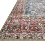 Loloi Loren Blue / Brick Rug RUGS - synthetic Loloi