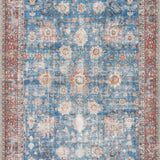 Loloi Loren Blue / Brick Rug RUGS - synthetic Loloi