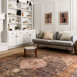 Loloi Loren Plum / Multi Rug 2-patterned rugs Loloi