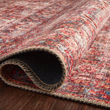 Loloi Loren Eggplant / Crimson Rug RUGS - synthetic Loloi