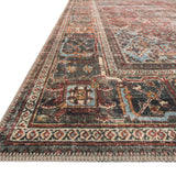 Loloi Loren Brick / Midnight Rug 2-RUGS-patterned Loloi