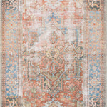 Loloi Loren Terracotta / Sky Rug 2-patterned rugs Loloi