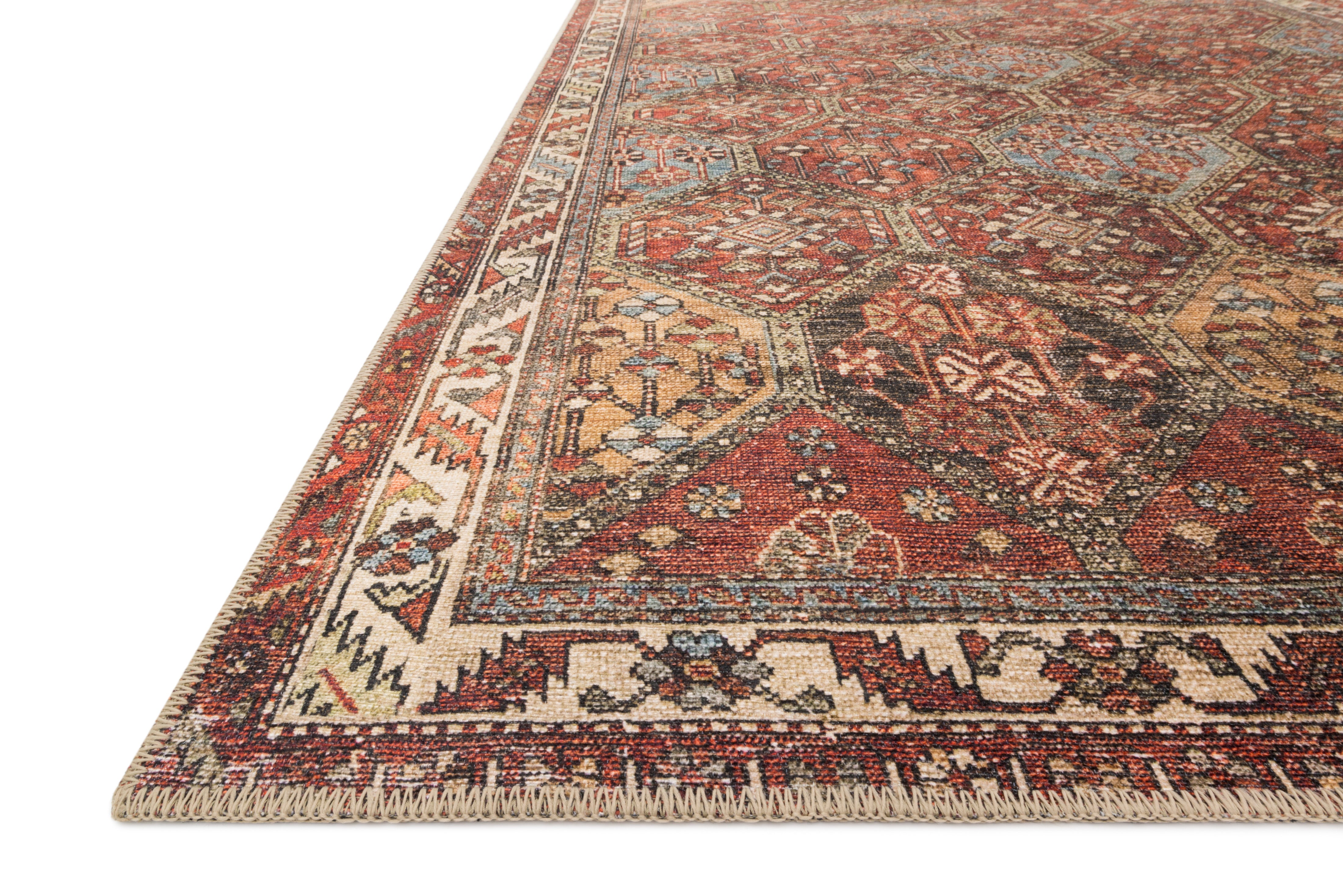 Loloi Loren Spice / Multi Rug RUGS - synthetic Loloi