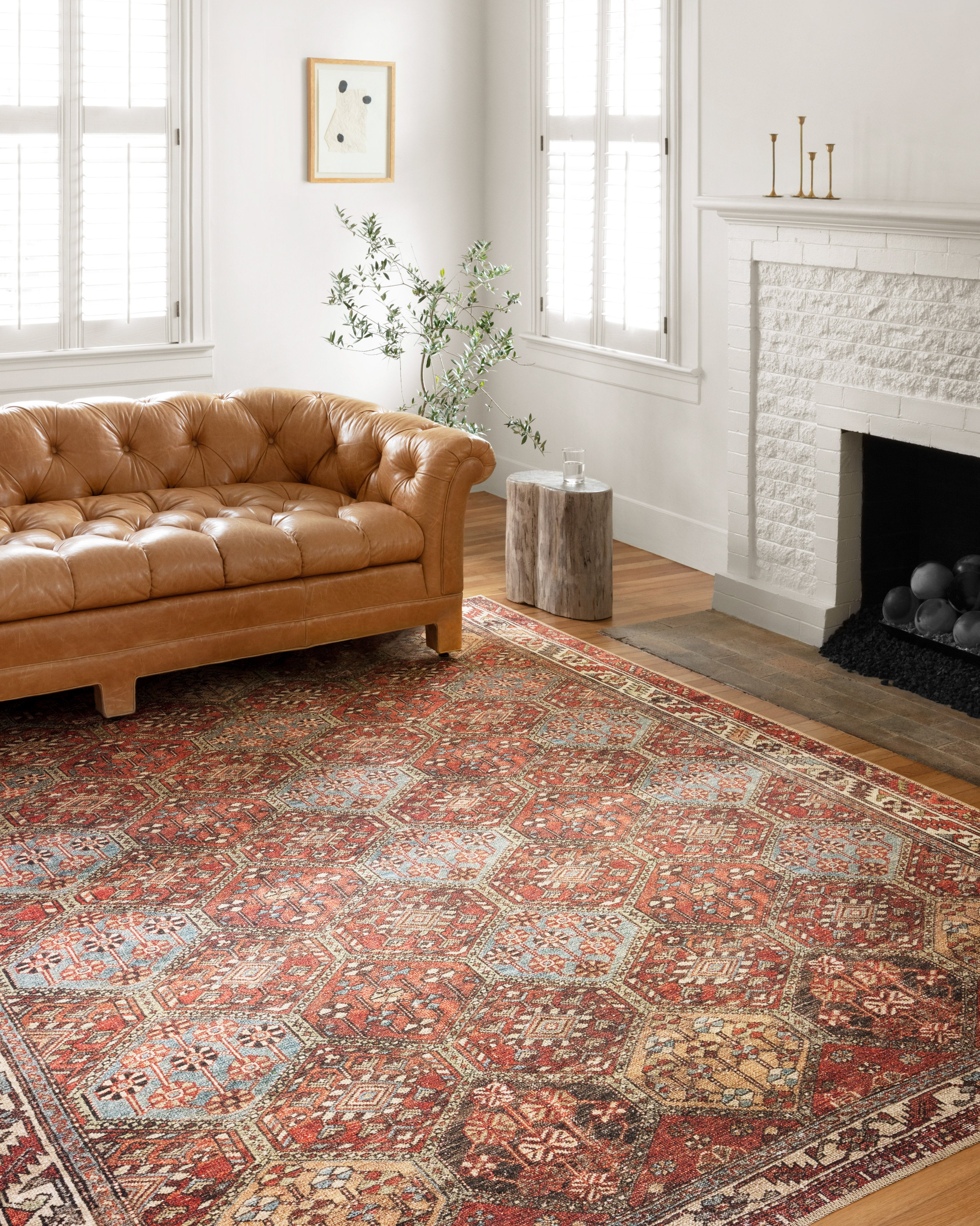 Loloi Loren Spice / Multi Rug RUGS - synthetic Loloi