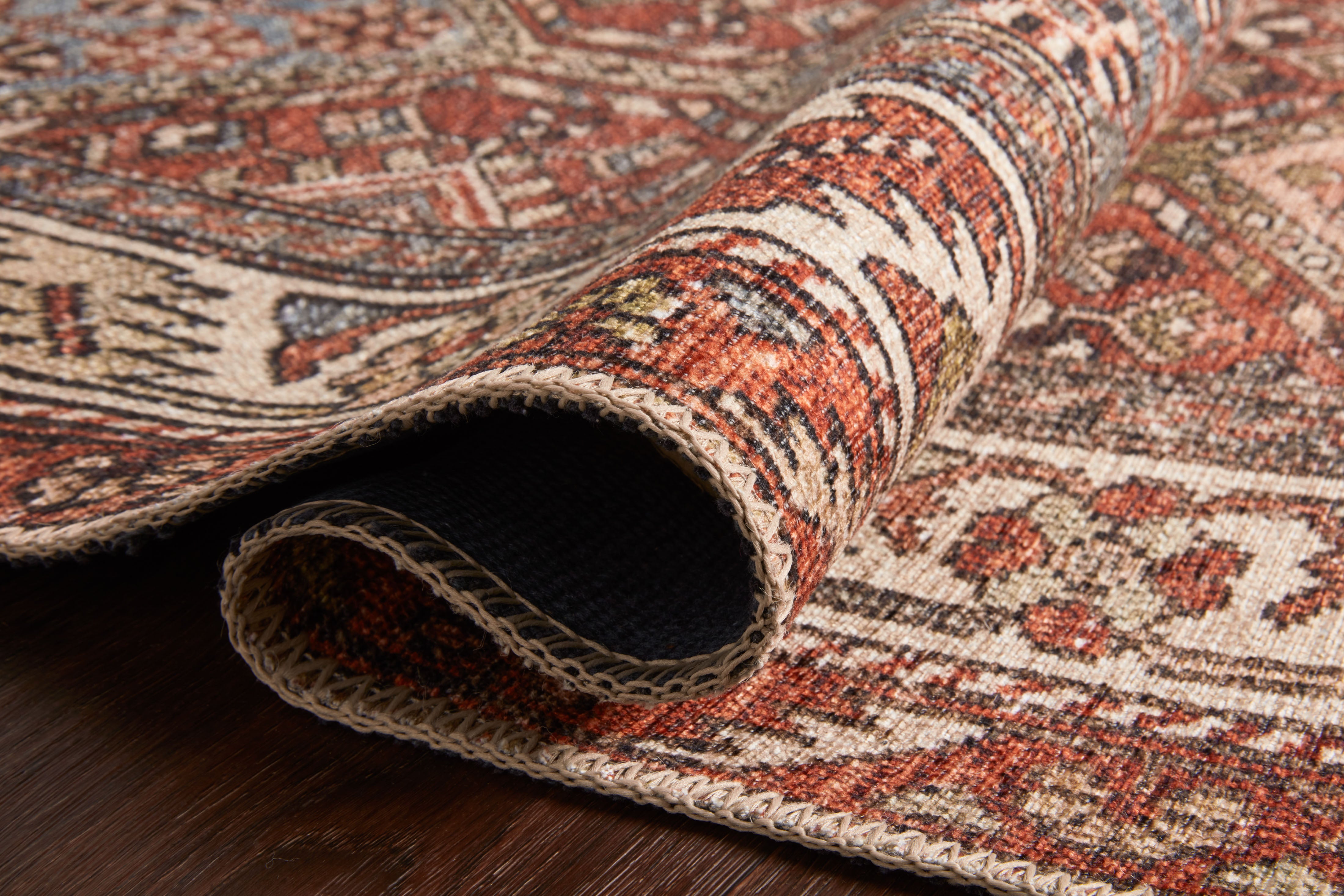 Loloi Loren Spice / Multi Rug RUGS - synthetic Loloi