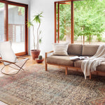 Loloi Loren Charcoal / Multi Rug 2-patterned rugs Loloi