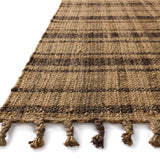 Magnolia Home by Joanna Gaines x Loloi Louie Natural / Espresso RUGS - jute Loloi