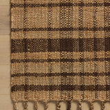 Magnolia Home by Joanna Gaines x Loloi Louie Natural / Espresso RUGS - jute Loloi