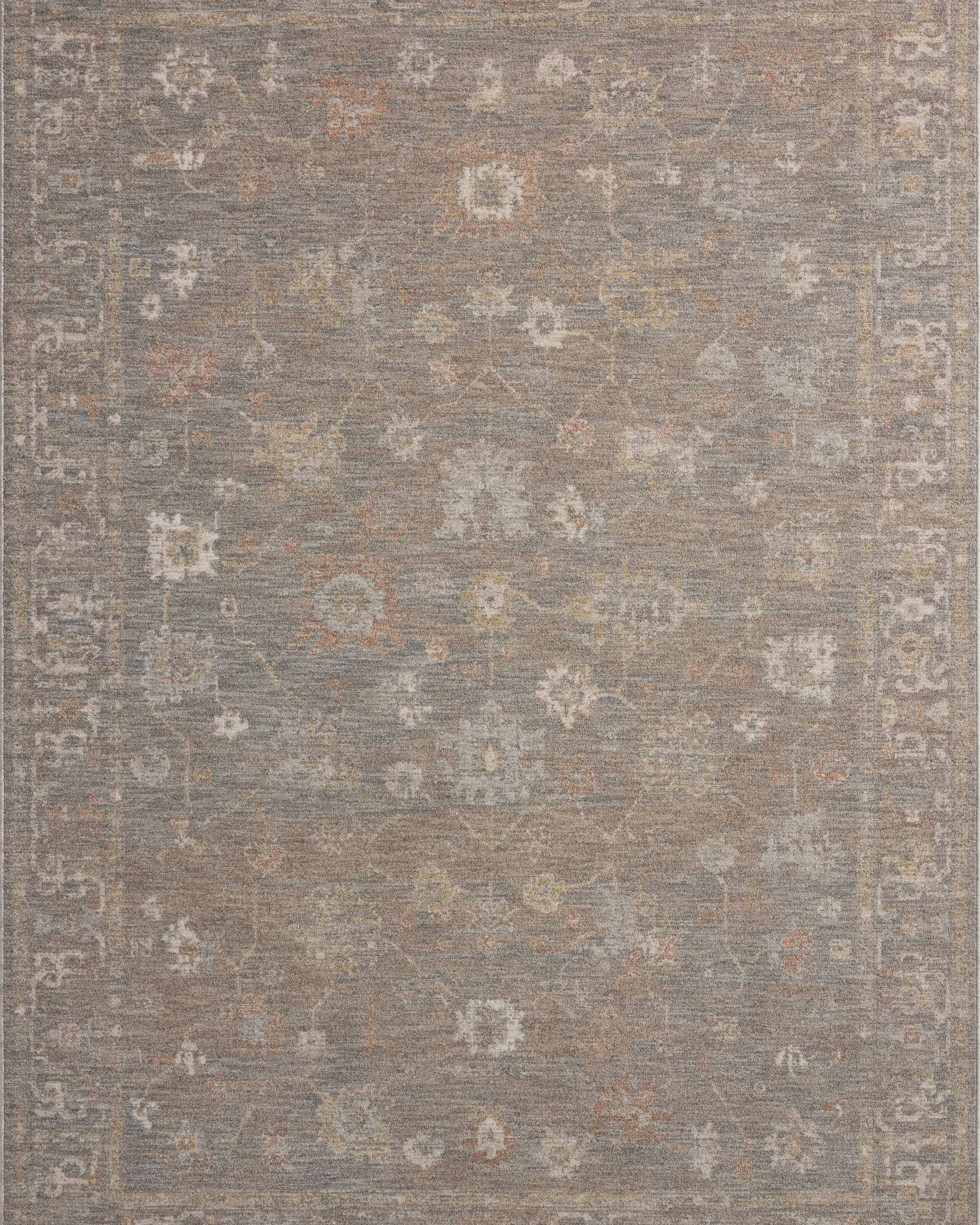 Chris Loves Julia x Loloi Louisa Stone / Multi Rug RUGS - vintage inspired Loloi
