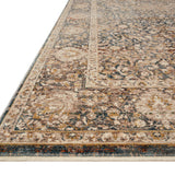 Loloi Lourdes Charcoal / Ivory Rug RUGS - synthetic Loloi
