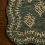 Rifle Paper Co. x Loloi Lisette Forest / Oatmeal Rug RUGS - wool Loloi