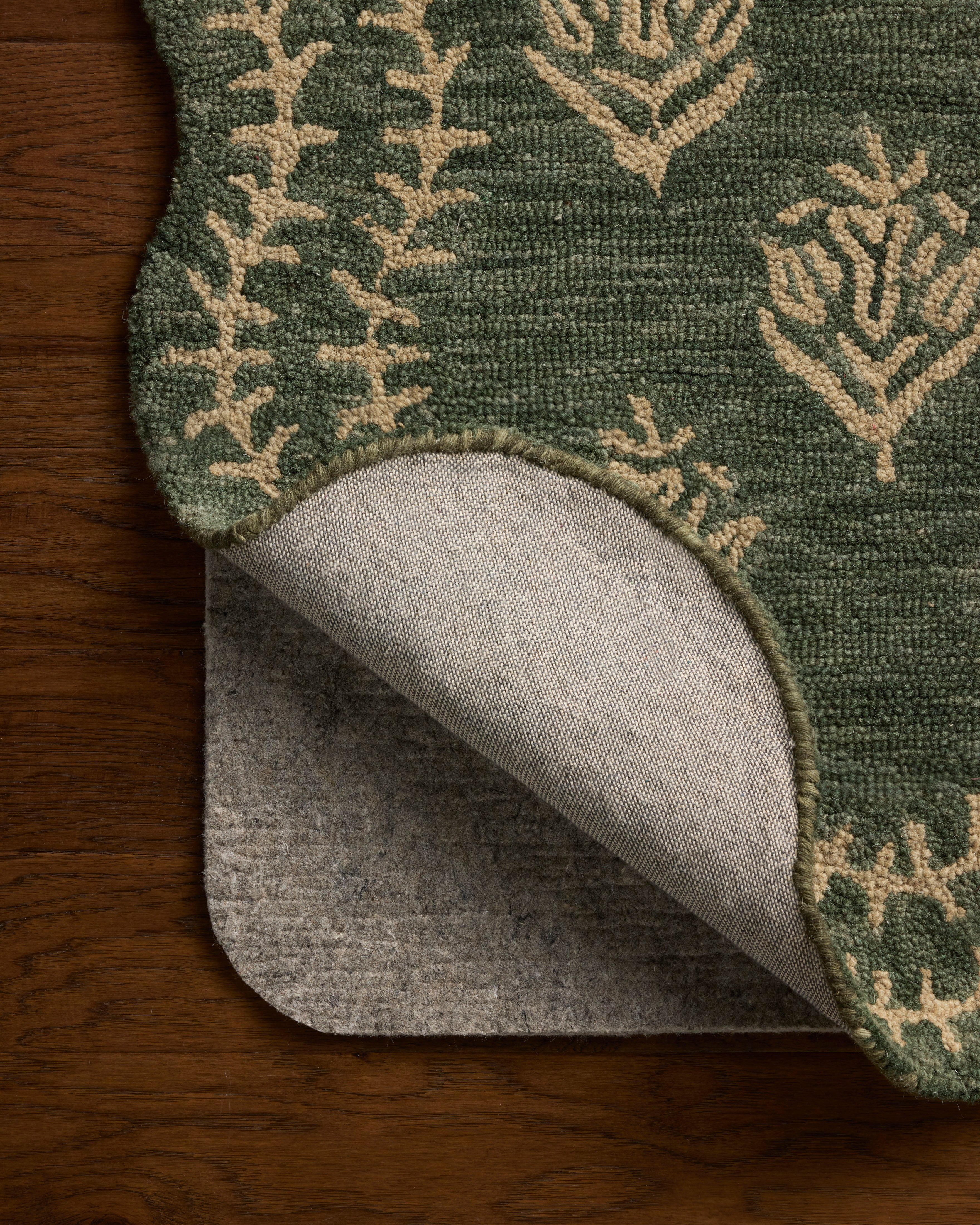 Rifle Paper Co. x Loloi Lisette Forest / Oatmeal Rug RUGS - wool Loloi