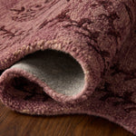 Rifle Paper Co. x Loloi Lisette Plum / Dark Plum Rug RUGS - wool Loloi