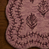Rifle Paper Co. x Loloi Lisette Plum / Dark Plum Rug RUGS - wool Loloi