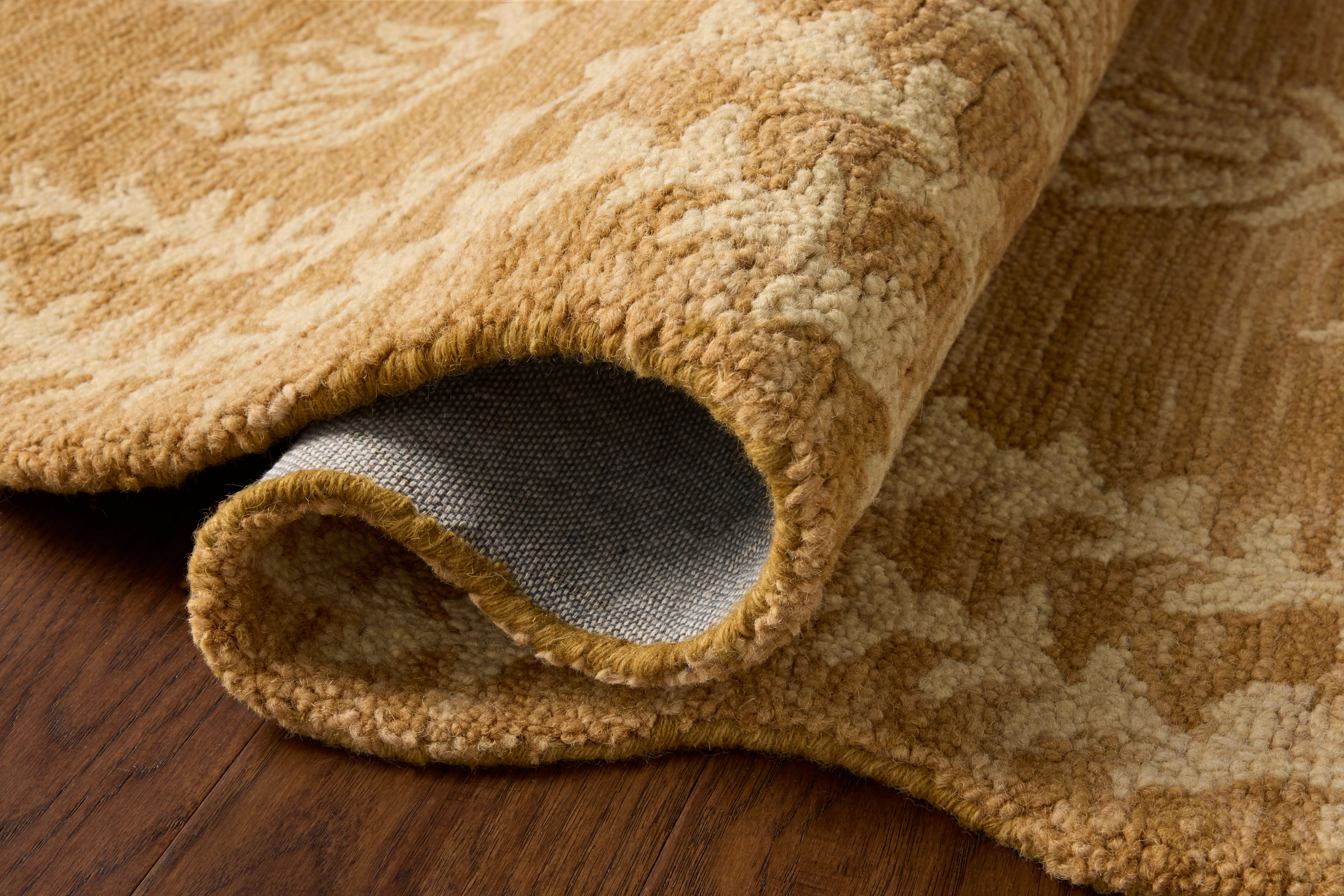 Rifle Paper Co. x Loloi Lisette Wheat / Ivory Rug RUGS - wool Loloi