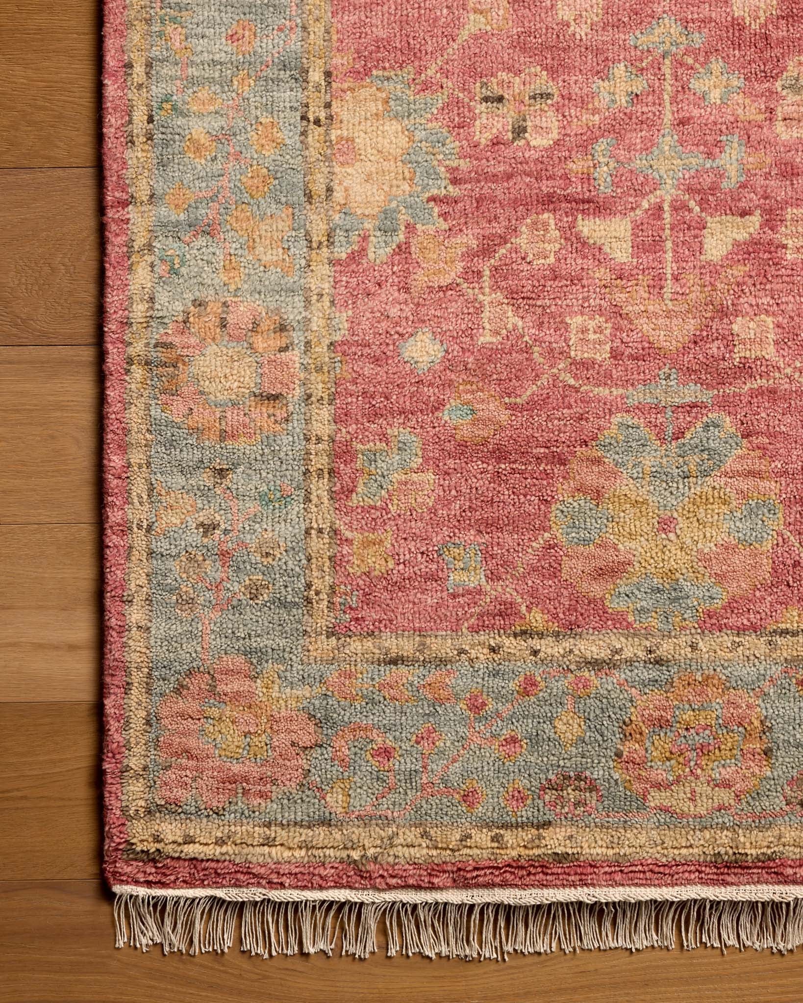 Magnolia Home x Loloi Lucille Berry / Sky Rug - Rug & Weave
