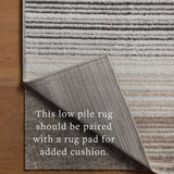 Loloi Lune Granite / Natural Rug - Rug & Weave