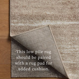 Loloi Lune Mushroom / White Rug - Rug & Weave