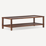Tangle Cane Solid Wood Coffee Table FURNITURE - coffee table Union Home