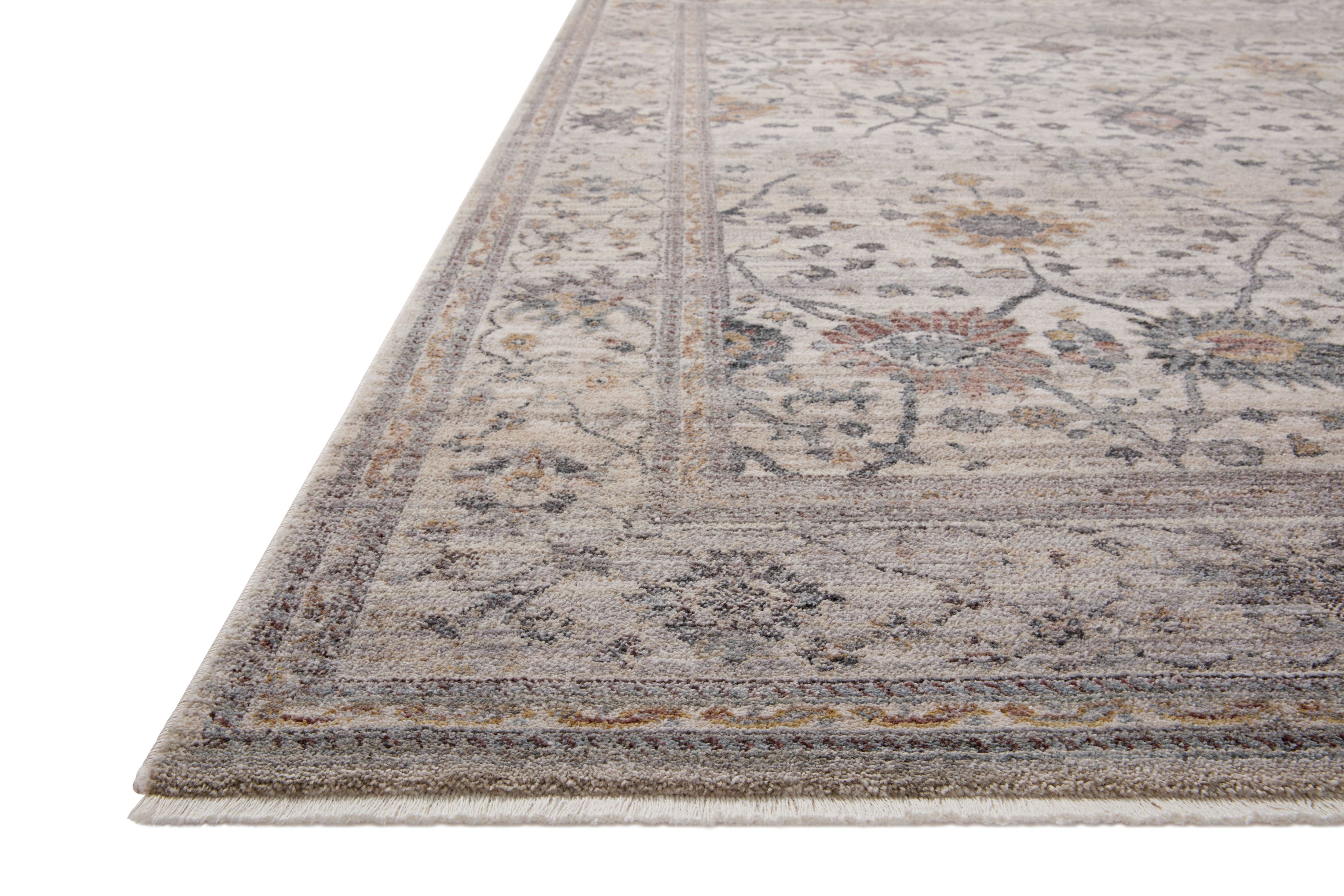 Loloi Lyra Pebble / Multi Rug 0-RUGS-patterned Loloi