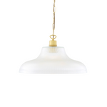 London Railway Pendant LIGHTING - Pendant Mullan Lighting Satin Brass