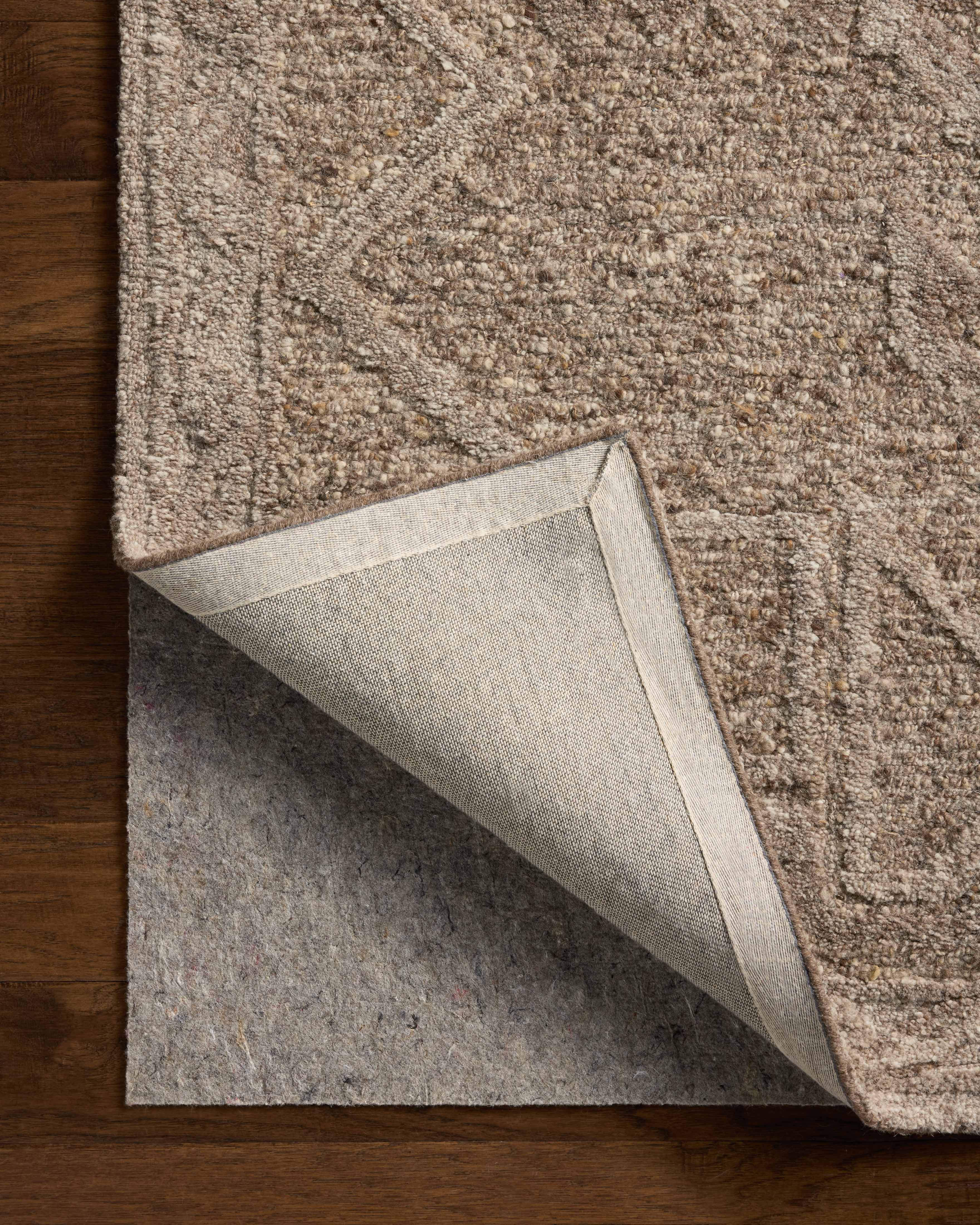 Loloi Mabel Bark / Graphite Rug RUGS - wool Loloi 18" x 18" sample