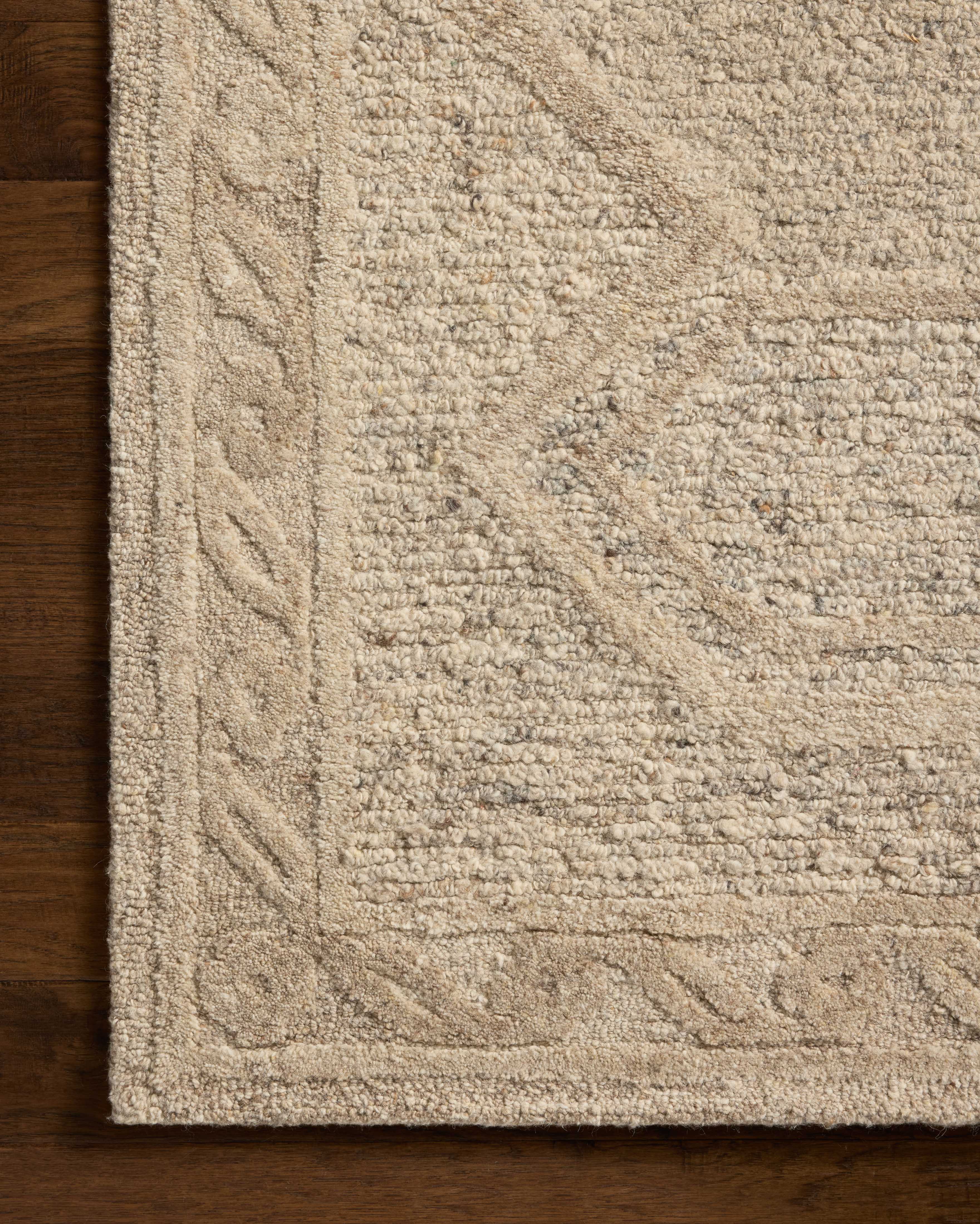 Loloi Mabel Stone / Sand Rug RUGS - wool Loloi 18" x 18" sample
