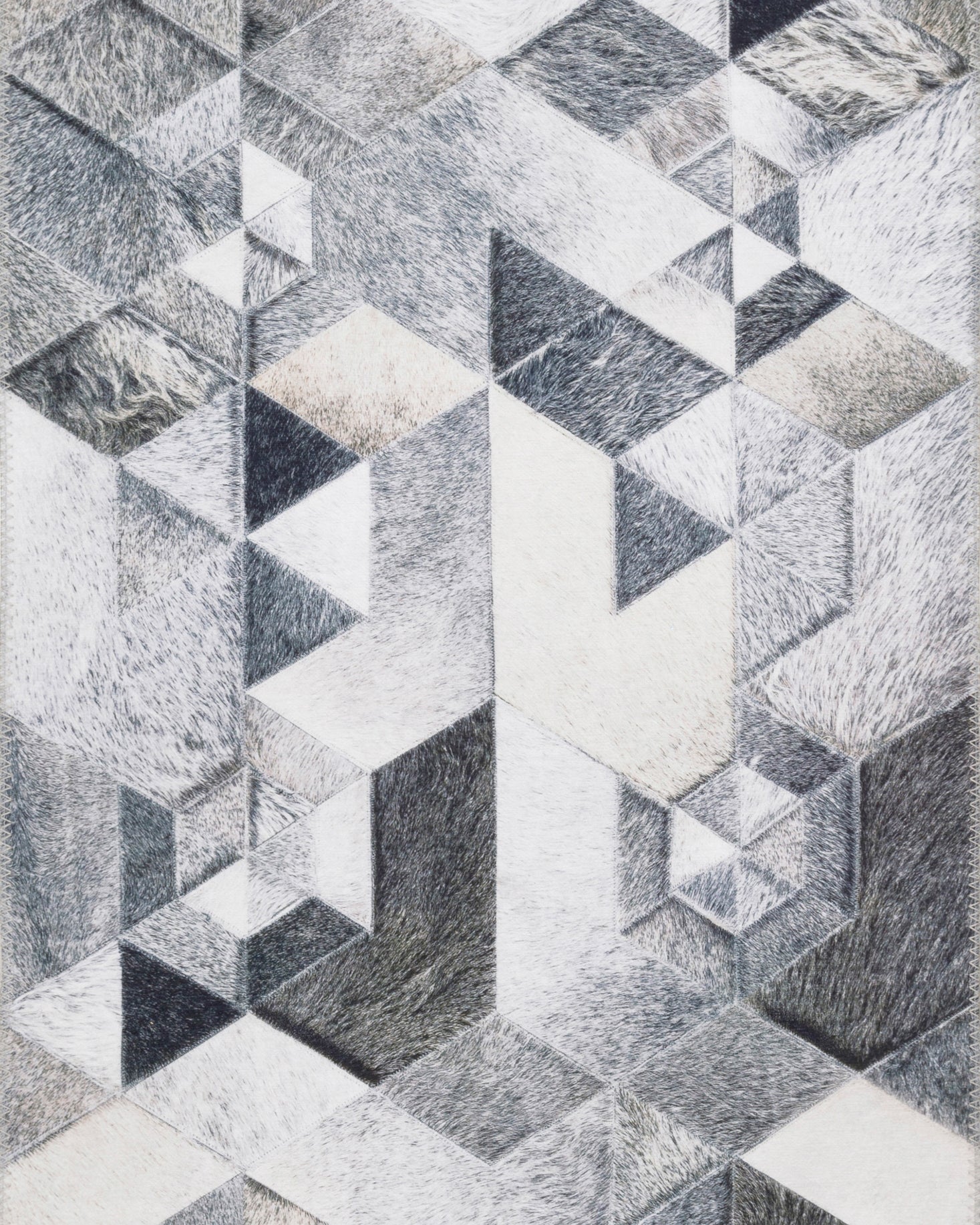 Loloi Maddox Grey / Ivory Rug RUGS - synthetic Loloi
