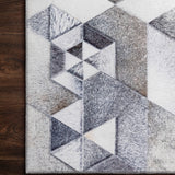 Loloi Maddox Grey / Ivory Rug RUGS - synthetic Loloi