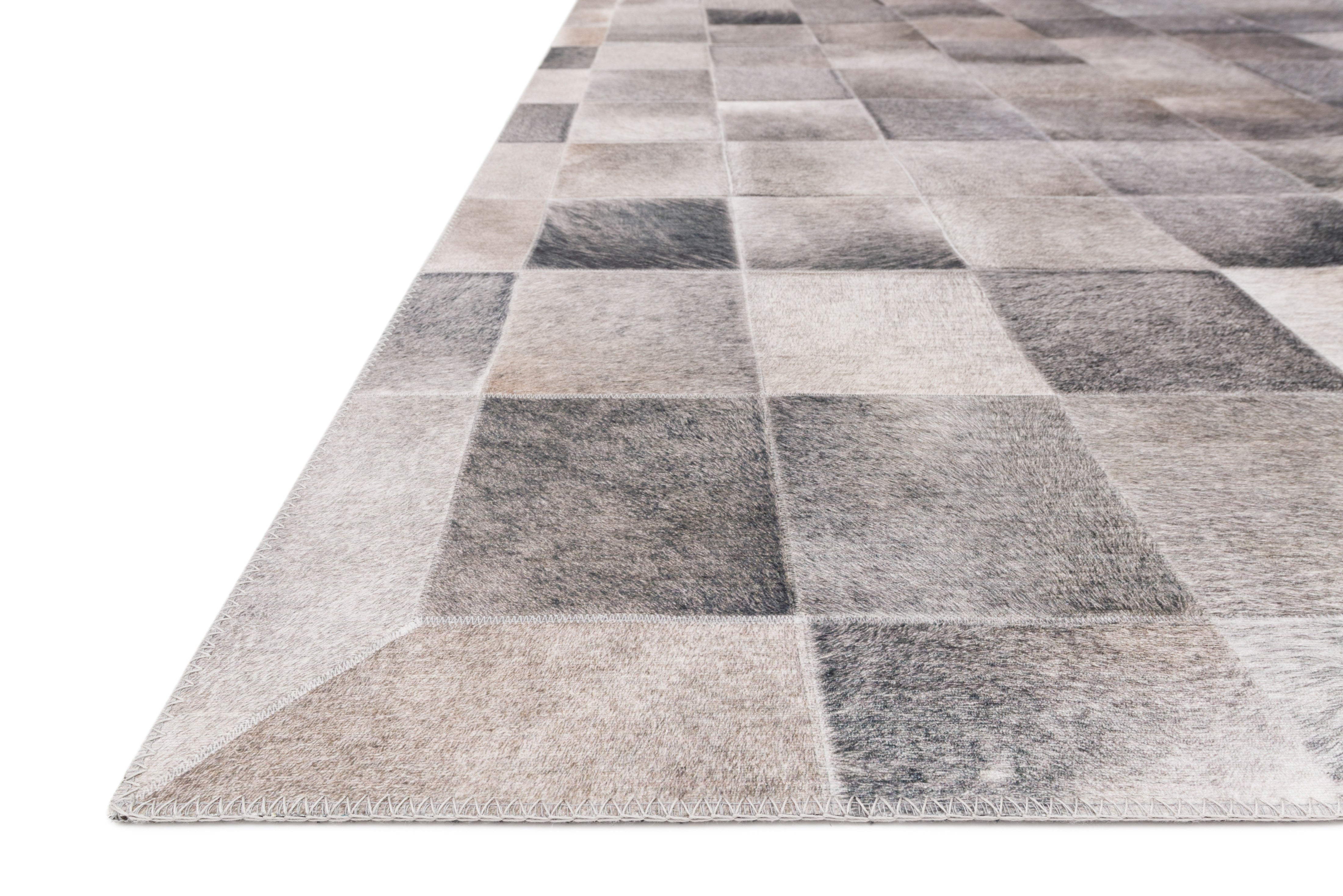 Loloi Maddox Charcoal / Grey Rug RUGS - synthetic Loloi