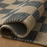 Brigette Romanek x Loloi Madi Taupe / Navy Rug