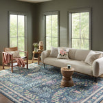Rifle Paper Co. x Loloi Maison Blue / Multi Rug RUGS - synthetic Loloi