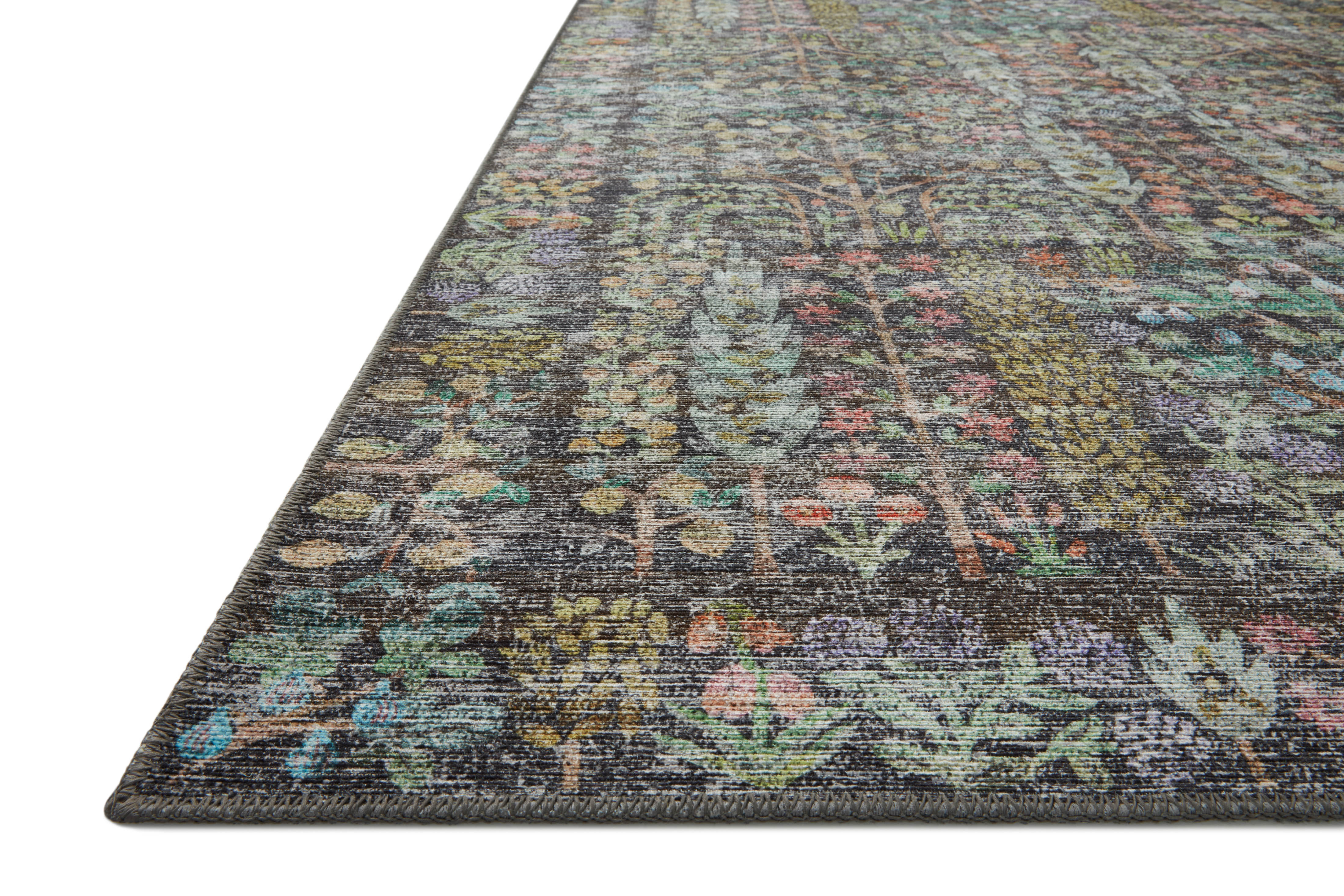 Rifle Paper Co. x Loloi Maison Charcoal Rug
