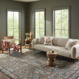 Rifle Paper Co. x Loloi Maison Charcoal Rug 1-RUGS - patterned Loloi