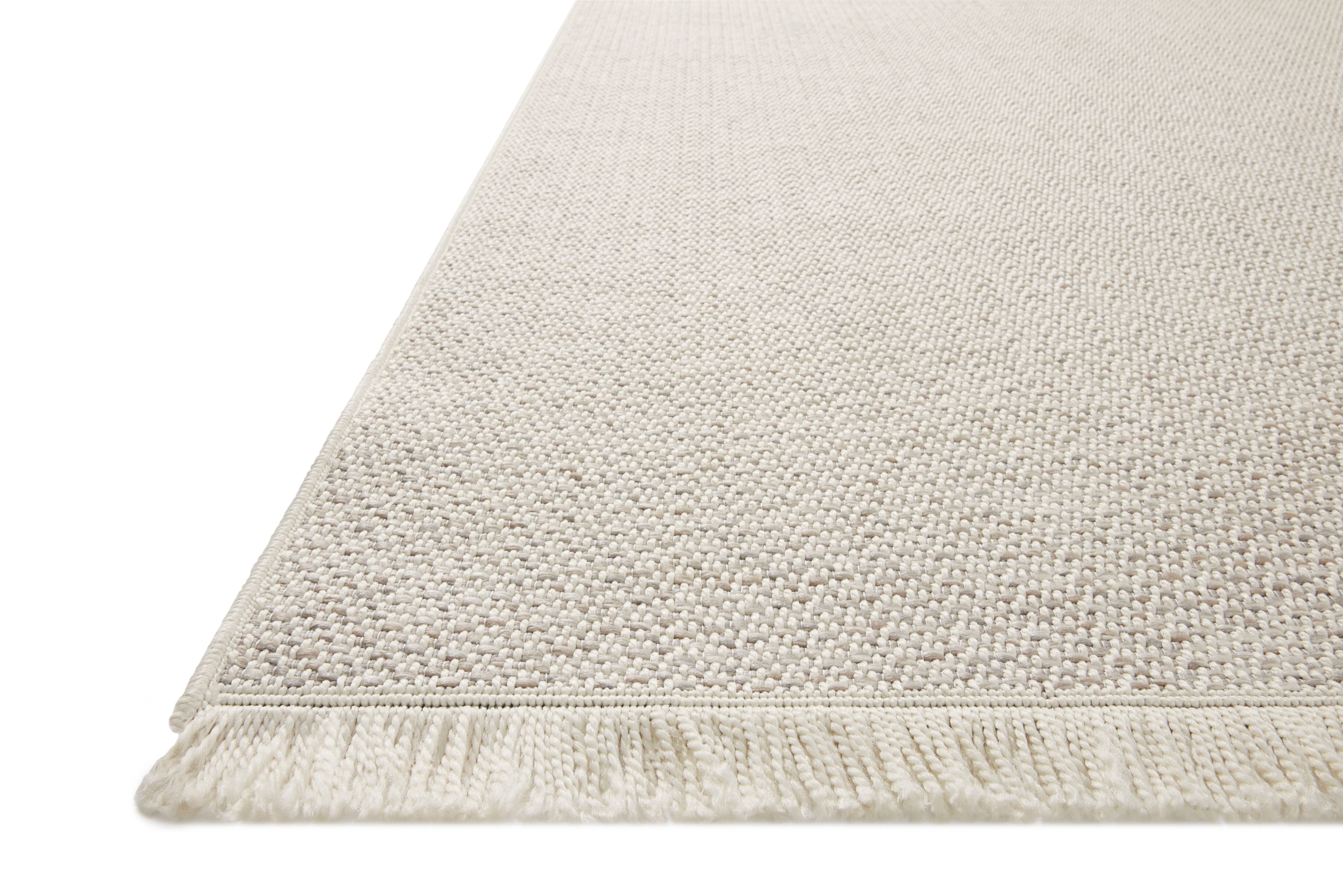 Amber Lewis x Loloi Malibu Ivory / Dove Rug No. 05 5-Rugs - indoor/outdoor Loloi