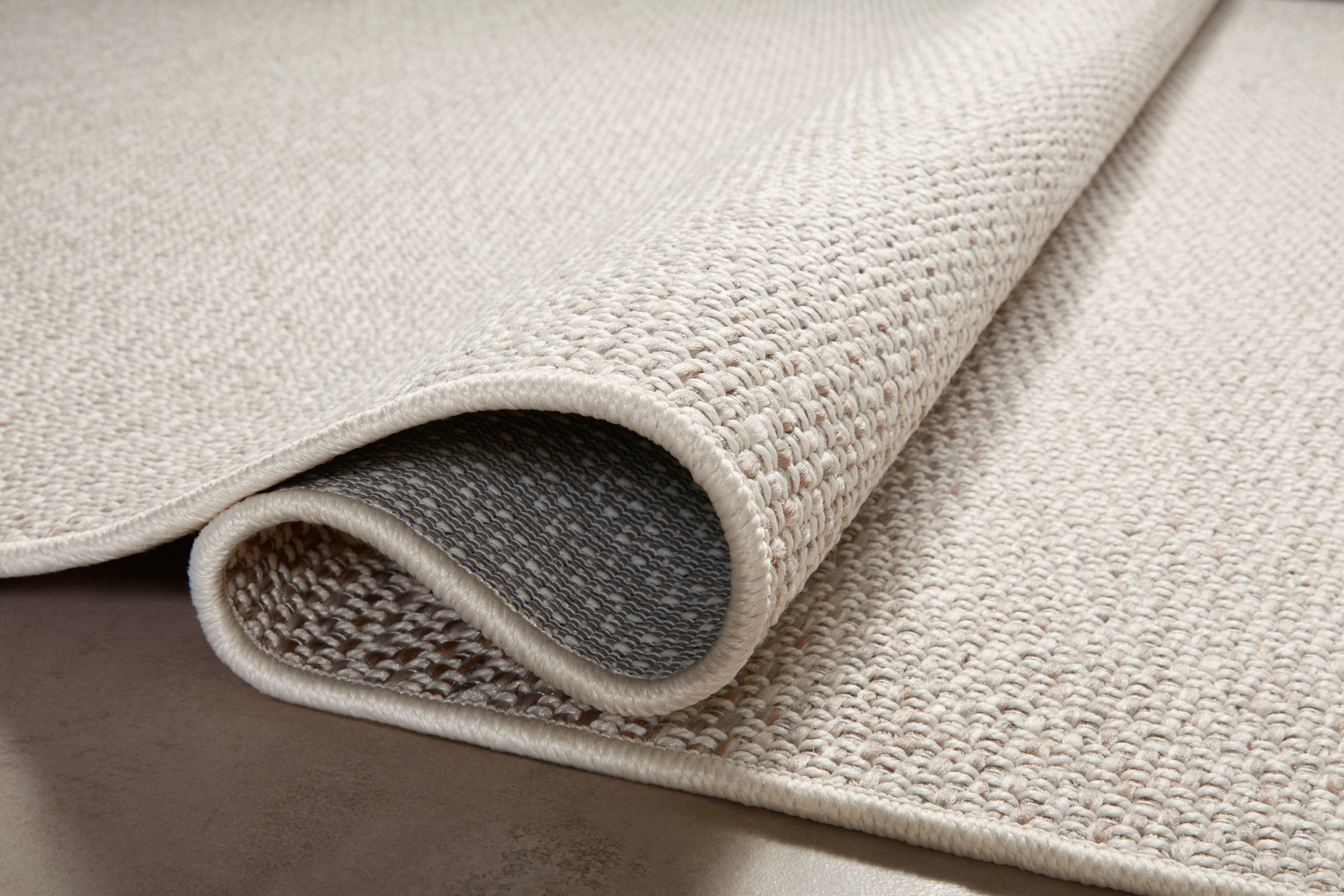 Amber Lewis x Loloi Malibu Ivory / Dove Rug No. 05 5-Rugs - indoor/outdoor Loloi