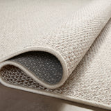 Amber Lewis x Loloi Malibu Ivory / Dove Rug No. 04 5-Rugs - indoor/outdoor Loloi