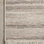 Amber Lewis x Loloi Malibu Ivory / Dove Rug No. 04 5-Rugs - indoor/outdoor Loloi