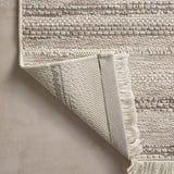 Amber Lewis x Loloi Malibu Ivory / Dove Rug No. 03 5-Rugs - indoor/outdoor Loloi