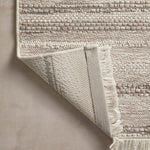 Amber Lewis x Loloi Malibu Ivory / Dove Rug No. 02 5-Rugs - indoor/outdoor Loloi