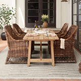 Amber Lewis x Loloi Malibu Ivory / Dove Rug No. 04 5-Rugs - indoor/outdoor Loloi