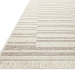 Amber Lewis x Loloi Malibu Ivory / Dove Rug No. 05 5-Rugs - indoor/outdoor Loloi