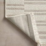 Amber Lewis x Loloi Malibu Ivory / Dove Rug No. 04 5-Rugs - indoor/outdoor Loloi
