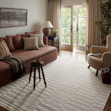 Amber Lewis x Loloi Malibu Ivory / Dove Rug No. 05 5-Rugs - indoor/outdoor Loloi